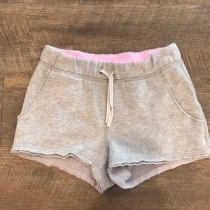 Gray Ivivva sweat shorts